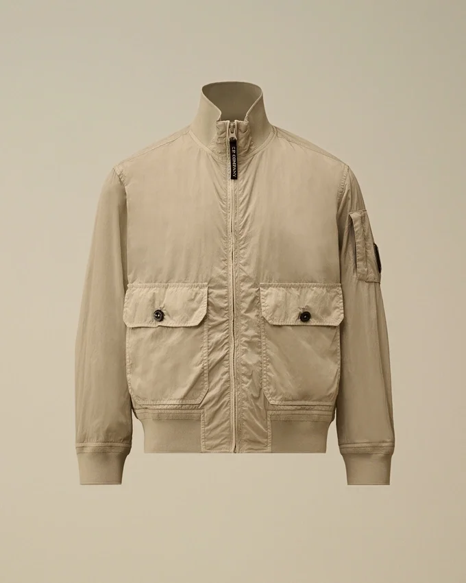 U16 Chrome-R Lens Bomber Jacket