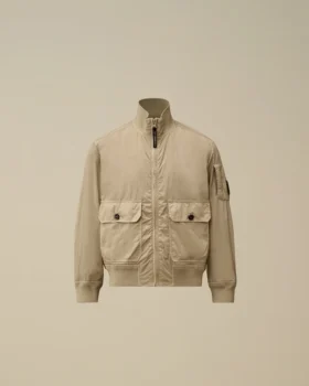 U16 Chrome-R Lens Bomber Jacket