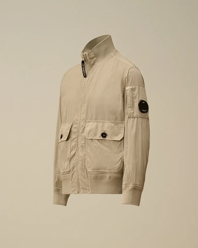 U16 Chrome-R Lens Bomber Jacket