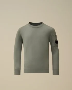 U16 Cotton Crewneck Lens Sweater