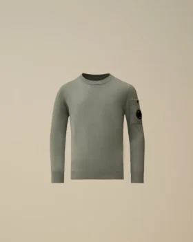 U16 Cotton Crewneck Lens Sweater