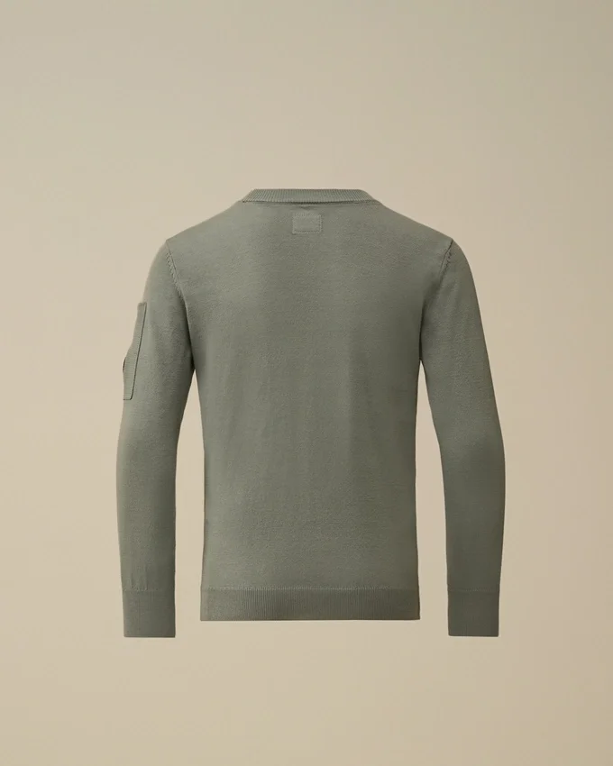 U16 Cotton Crewneck Lens Sweater