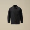 U16 Cotton Gabardine Long Sleeve Zipped Shirt