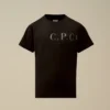 U16 Cotton Jersey 30/1 Short Sleeve Chest-Back Logo T-Shirt