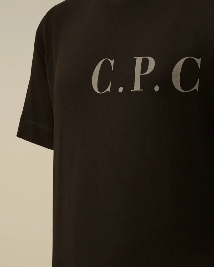 U16 Cotton Jersey 30/1 Short Sleeve Chest-Back Logo T-Shirt