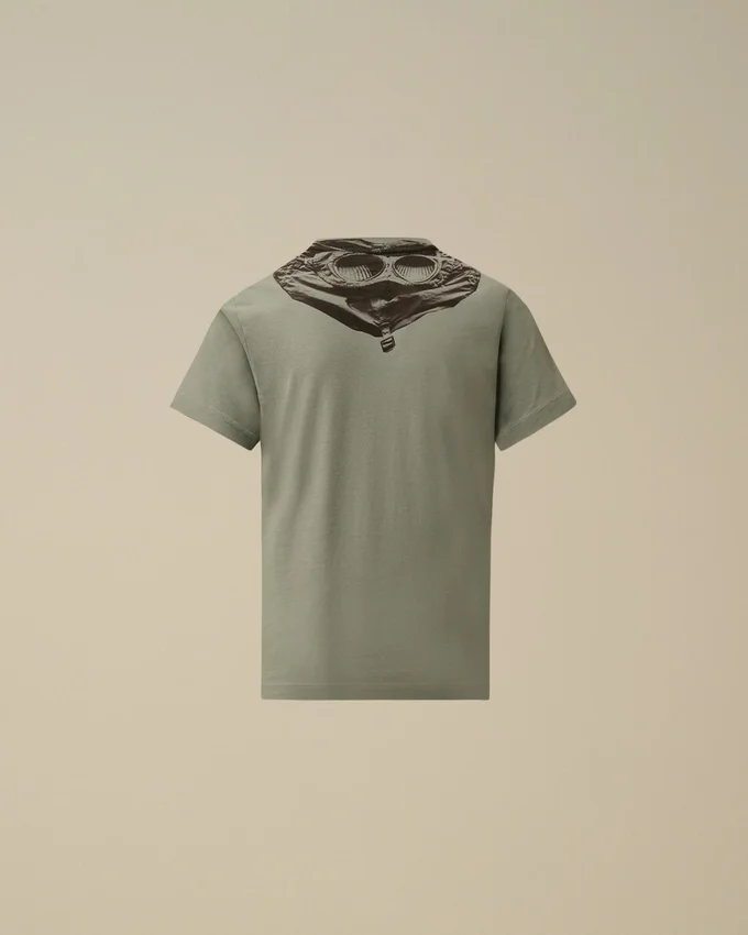 U16 Cotton Jersey 30/1 Short Sleeve Goggle T-Shirt