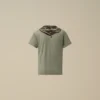 U16 Cotton Jersey 30/1 Short Sleeve Goggle T-Shirt