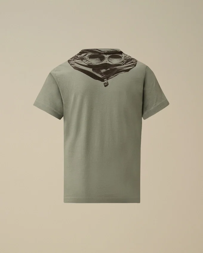 U16 Cotton Jersey 30/1 Short Sleeve Goggle T-Shirt