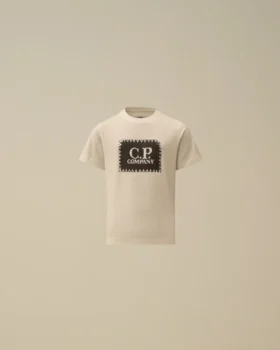 U16 Cotton Jersey 30/1 Short Sleeve Logo Label T-Shirt