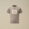 U16 Cotton Jersey 30/1 Short Sleeve Logo Label T-Shirt