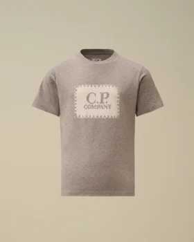 U16 Cotton Jersey 30/1 Short Sleeve Logo Label T-Shirt