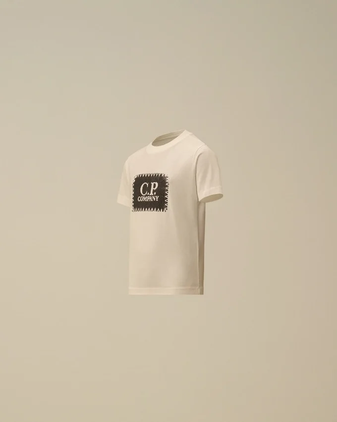 U16 Cotton Jersey 30/1 Short Sleeve Logo Label T-Shirt