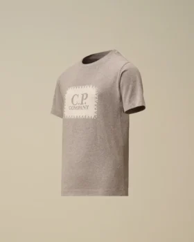 U16 Cotton Jersey 30/1 Short Sleeve Logo Label T-Shirt