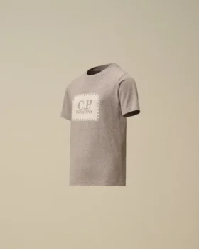 U16 Cotton Jersey 30/1 Short Sleeve Logo Label T-Shirt
