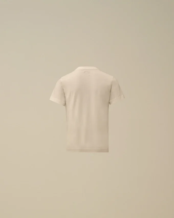 U16 Cotton Jersey 30/1 Short Sleeve Logo Label T-Shirt