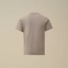 U16 Cotton Jersey 30/1 Short Sleeve Logo Label T-Shirt