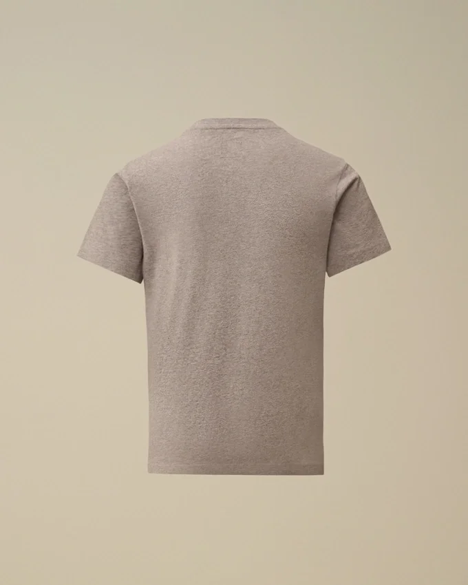 U16 Cotton Jersey 30/1 Short Sleeve Logo Label T-Shirt