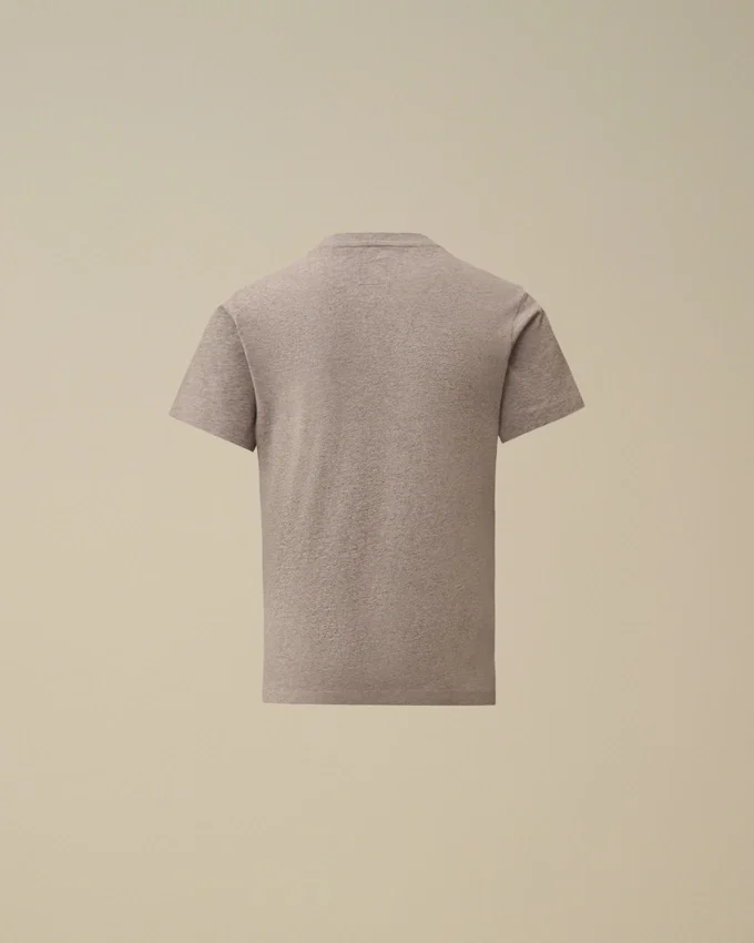 U16 Cotton Jersey 30/1 Short Sleeve Logo Label T-Shirt