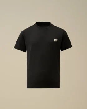 U16 Cotton Jersey 30/1 Short Sleeve Logo Patch T-Shirt