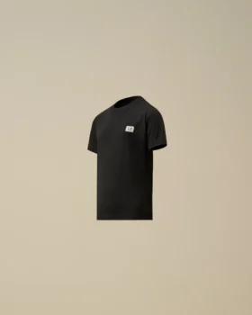 U16 Cotton Jersey 30/1 Short Sleeve Logo Patch T-Shirt
