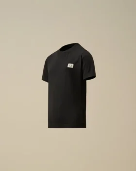 U16 Cotton Jersey 30/1 Short Sleeve Logo Patch T-Shirt