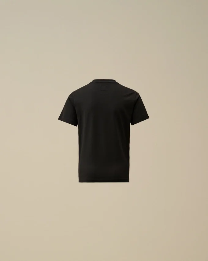 U16 Cotton Jersey 30/1 Short Sleeve Logo Patch T-Shirt