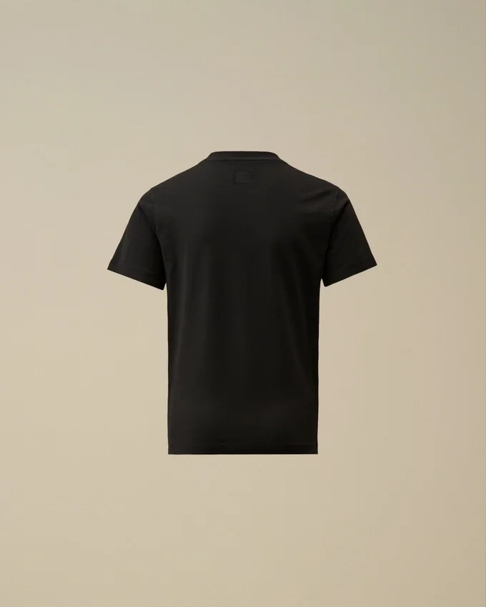 U16 Cotton Jersey 30/1 Short Sleeve Logo Patch T-Shirt