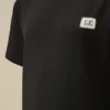 U16 Cotton Jersey 30/1 Short Sleeve Logo Patch T-Shirt