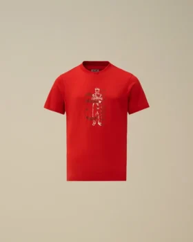 U16 Cotton Jersey 30/1 Short Sleeve Logo T-Shirt