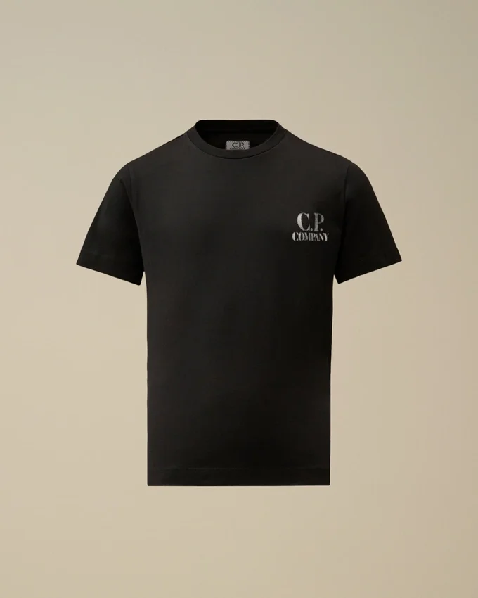 U16 Cotton Jersey 30/1 Short Sleeve Logo T-Shirt