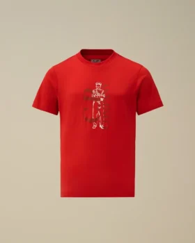 U16 Cotton Jersey 30/1 Short Sleeve Logo T-Shirt