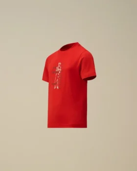 U16 Cotton Jersey 30/1 Short Sleeve Logo T-Shirt