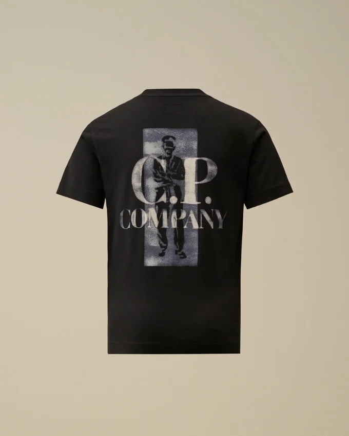 U16 Cotton Jersey 30/1 Short Sleeve Logo T-Shirt