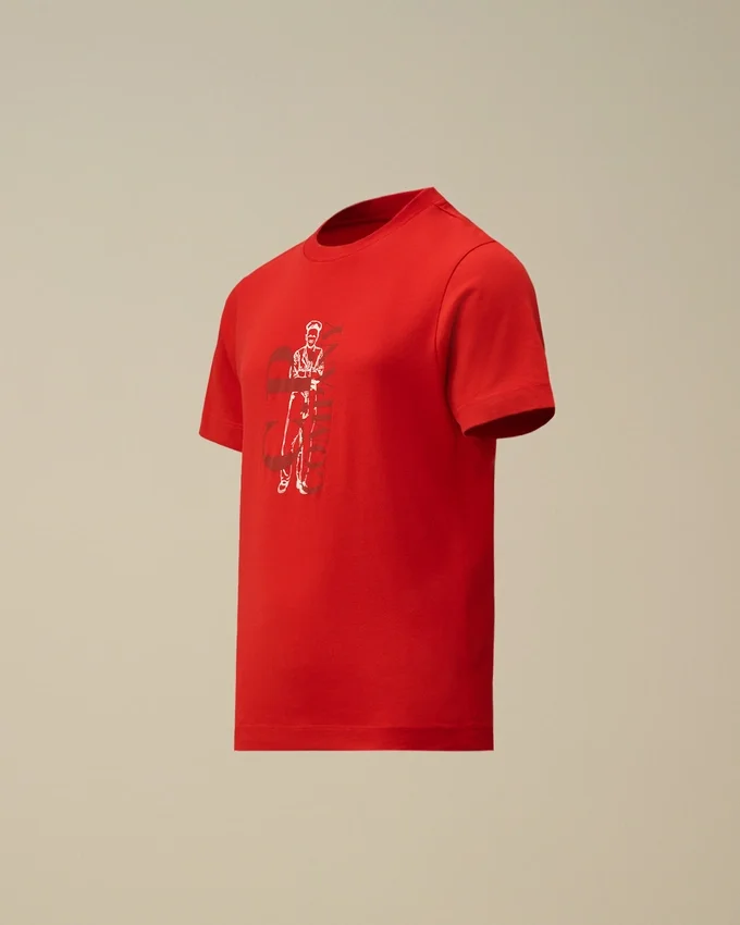 U16 Cotton Jersey 30/1 Short Sleeve Logo T-Shirt
