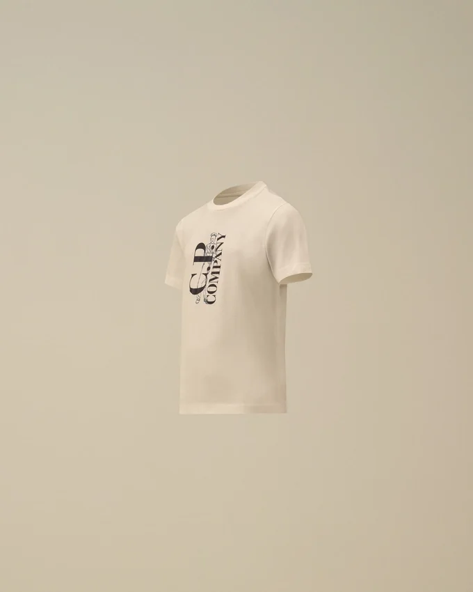 U16 Cotton Jersey 30/1 Short Sleeve Logo T-Shirt