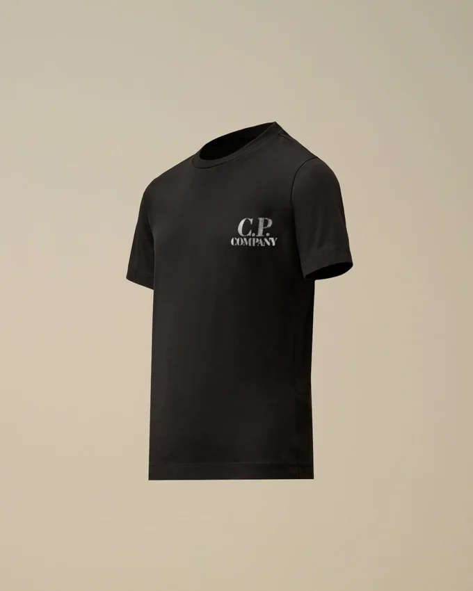 U16 Cotton Jersey 30/1 Short Sleeve Logo T-Shirt