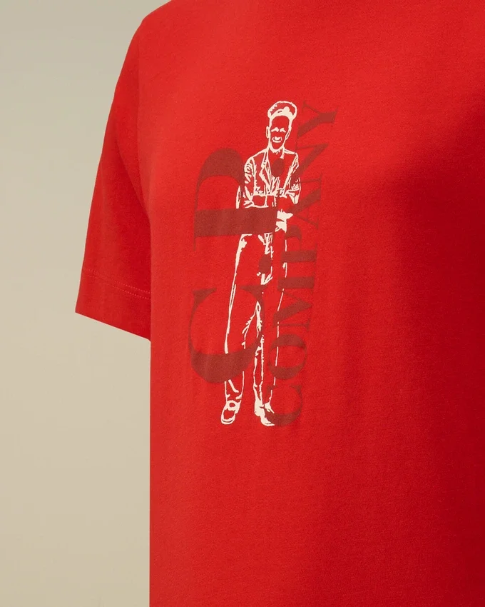 U16 Cotton Jersey 30/1 Short Sleeve Logo T-Shirt