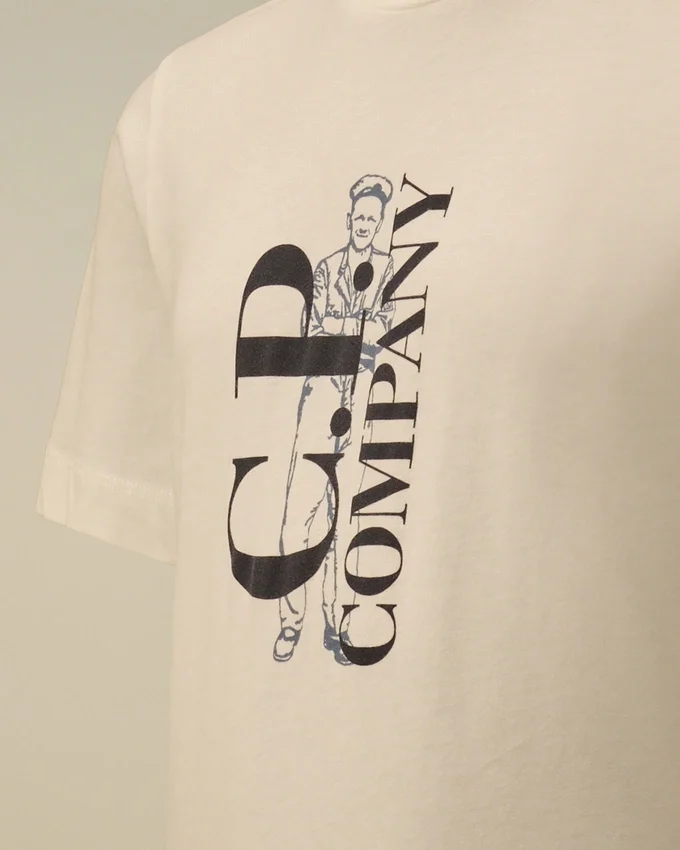 U16 Cotton Jersey 30/1 Short Sleeve Logo T-Shirt