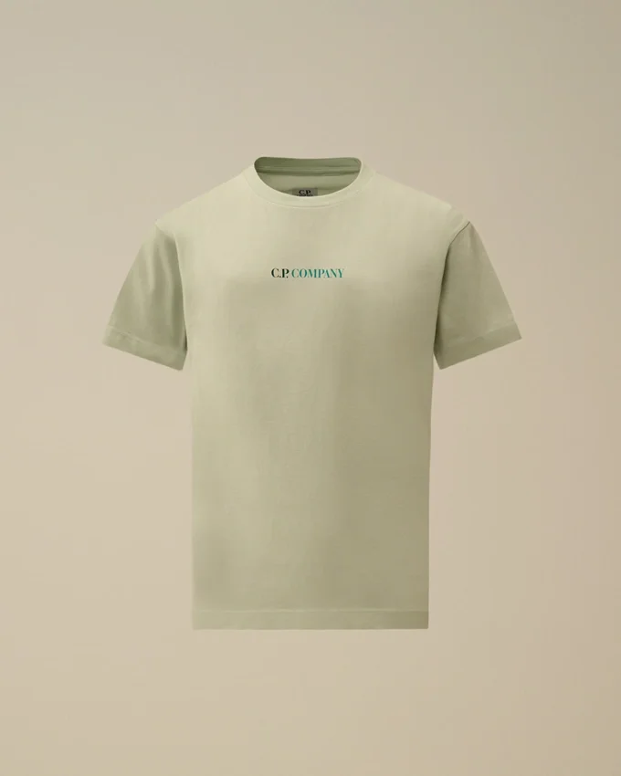 U16 Cotton Jersey 30/1 Short Sleeve Maxi Logo T-Shirt