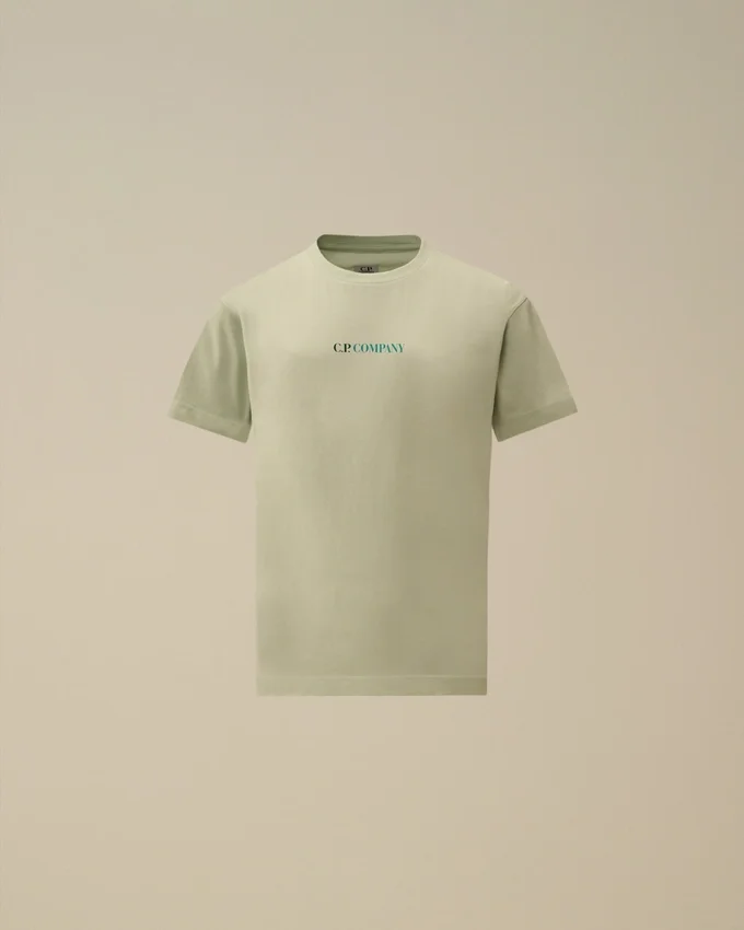 U16 Cotton Jersey 30/1 Short Sleeve Maxi Logo T-Shirt