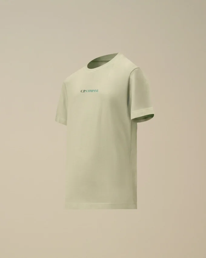 U16 Cotton Jersey 30/1 Short Sleeve Maxi Logo T-Shirt