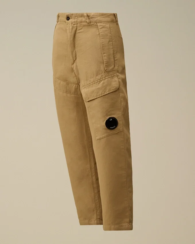 U16 Cotton/Linen Cargo Lens Pants