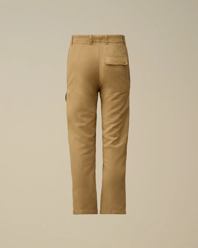 U16 Cotton/Linen Cargo Lens Pants