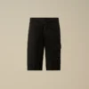 U16 Cotton Popeline Cargo Shorts