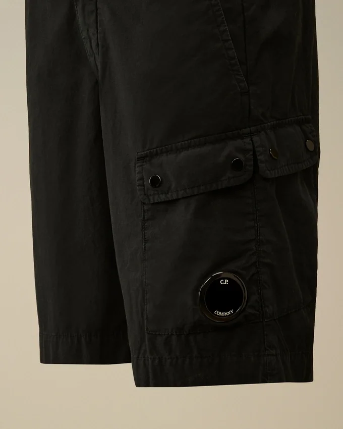 U16 Cotton Popeline Cargo Shorts