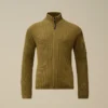 U16 Cotton Zipped Lens Cardigan