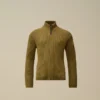 U16 Cotton Zipped Lens Cardigan