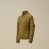 U16 Cotton Zipped Lens Cardigan