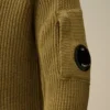 U16 Cotton Zipped Lens Cardigan