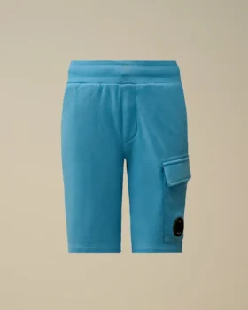U16 Diagonal Fleece Cargo Lens Sweatshorts